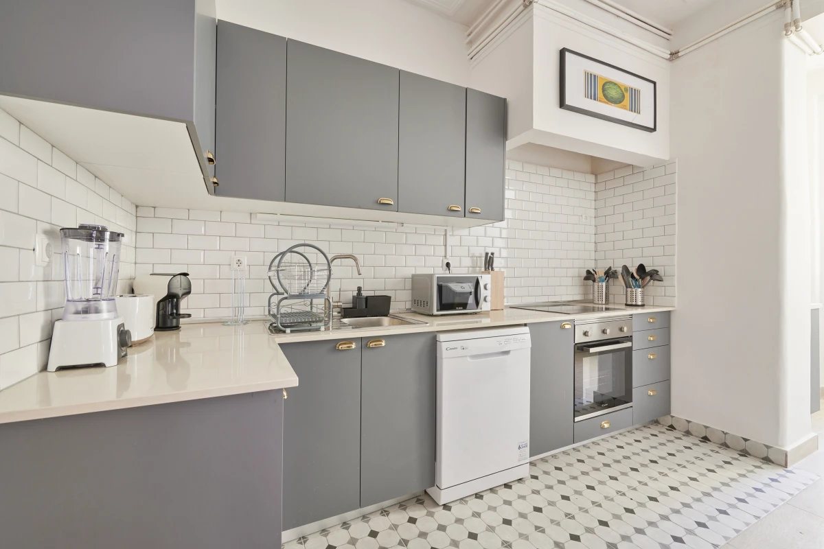 Equipped kitchen