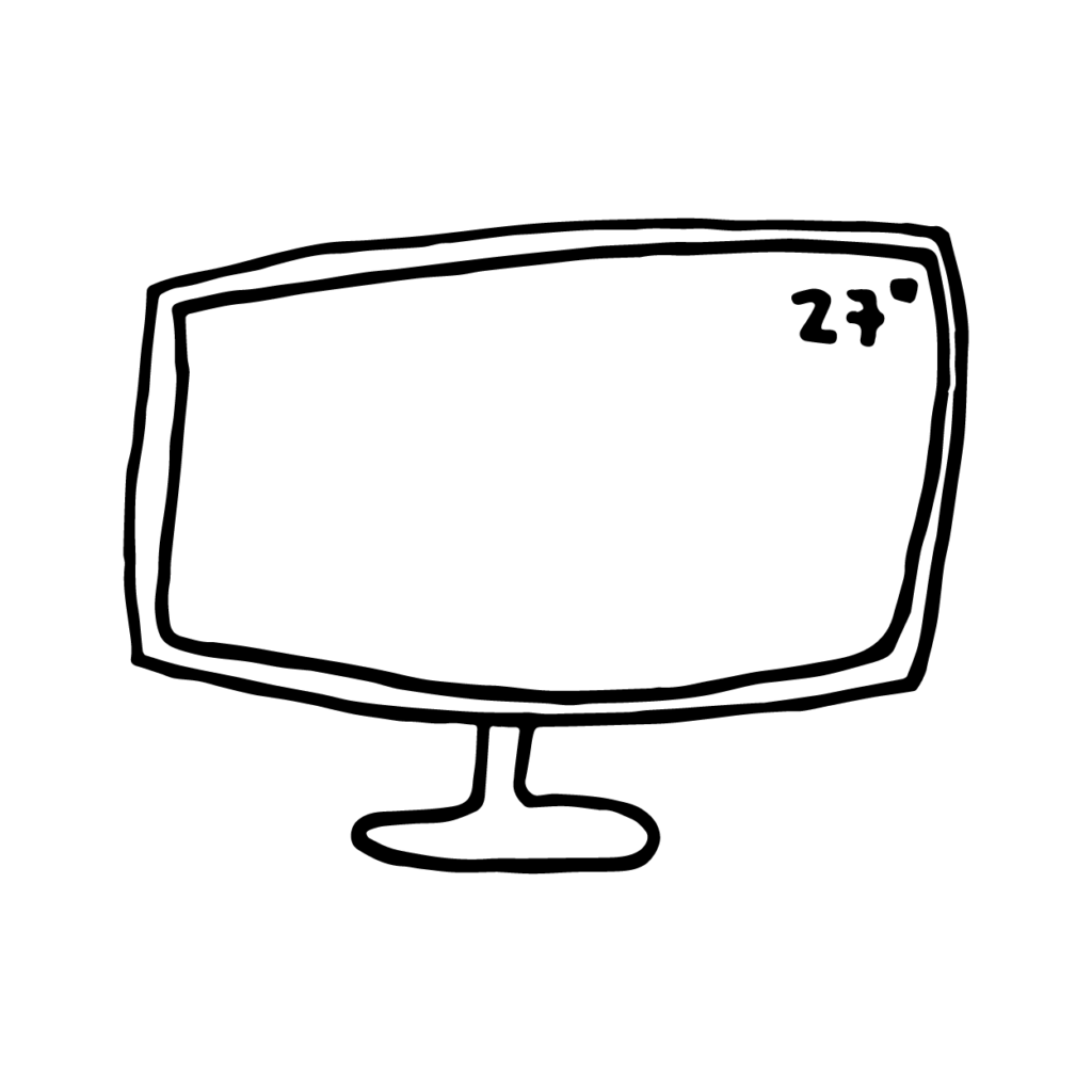 Rent Room Lisbon – Coolivin - Curved Monitor